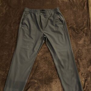 Marc New York Gray Dress Pants Elegant Design